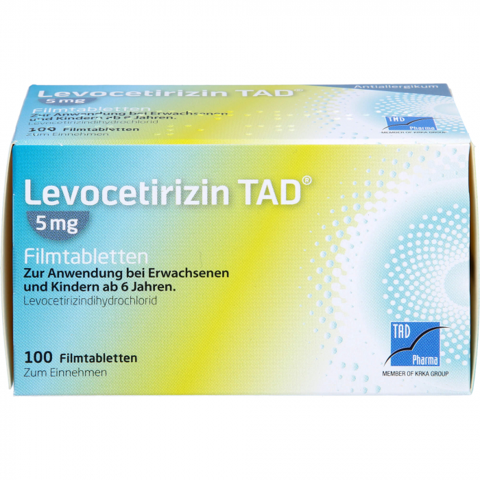 LEVOCETIRIZIN TAD 5 mg Filmtabletten 100 St