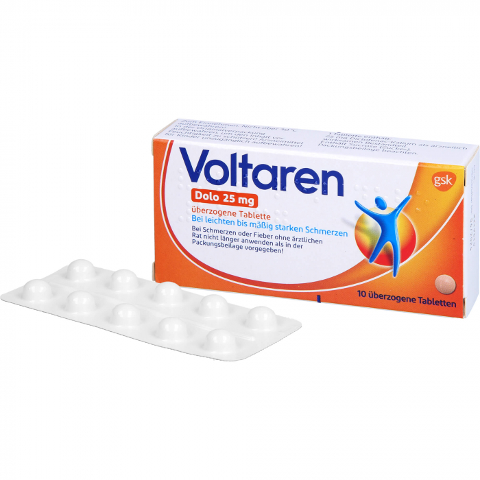 VOLTAREN Dolo 25 mg überzogene Tabletten 10 St