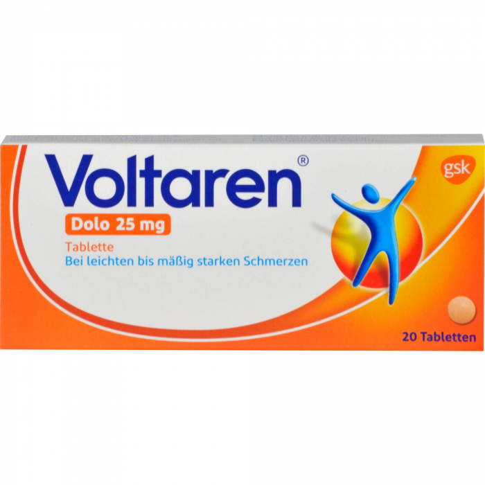 VOLTAREN Dolo 25 mg überzogene Tabletten 20 St