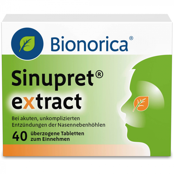 SINUPRET extract überzogene Tabletten 40 St