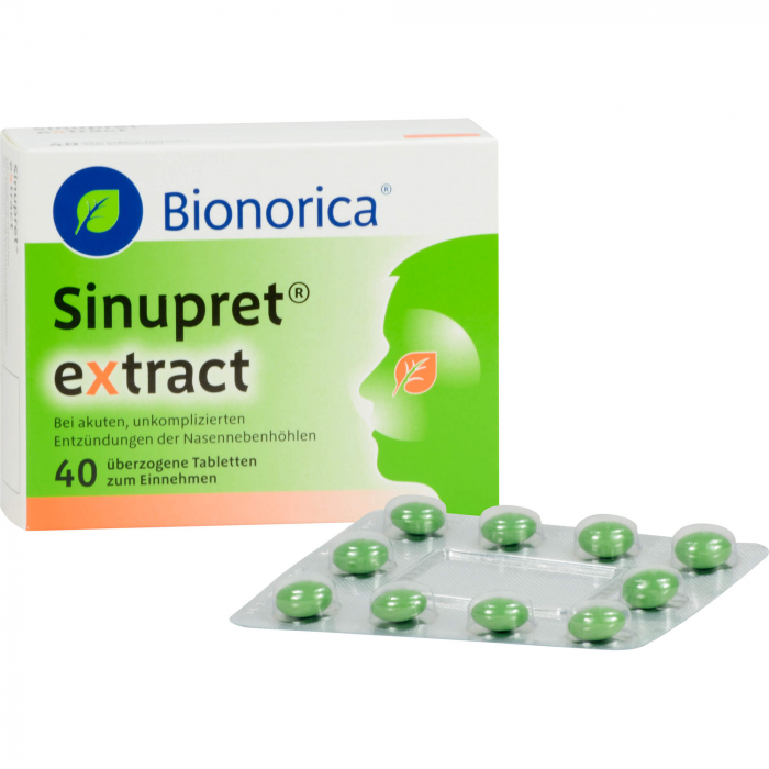 SINUPRET extract überzogene Tabletten 40 St