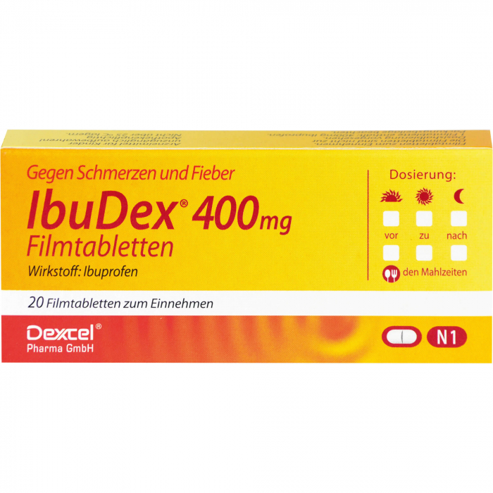 IBUDEX 400 mg Filmtabletten 20 St
