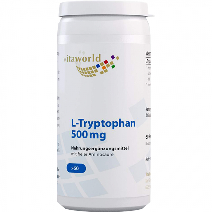 L-TRYPTOPHAN 500 mg Kapseln 60 St