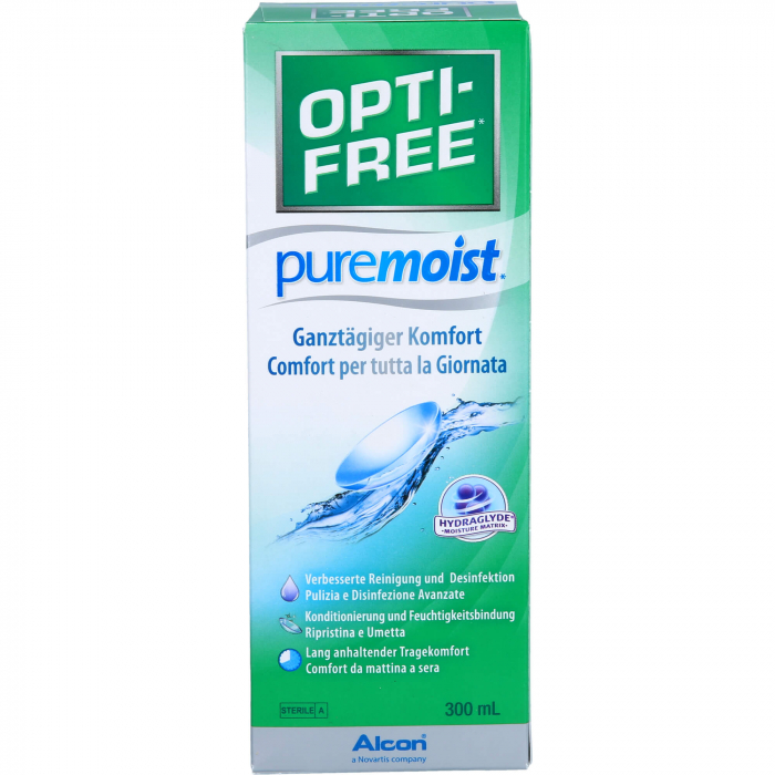 OPTI-FREE PureMoist Multifunktions-Desinf.Lsg. 300 ml