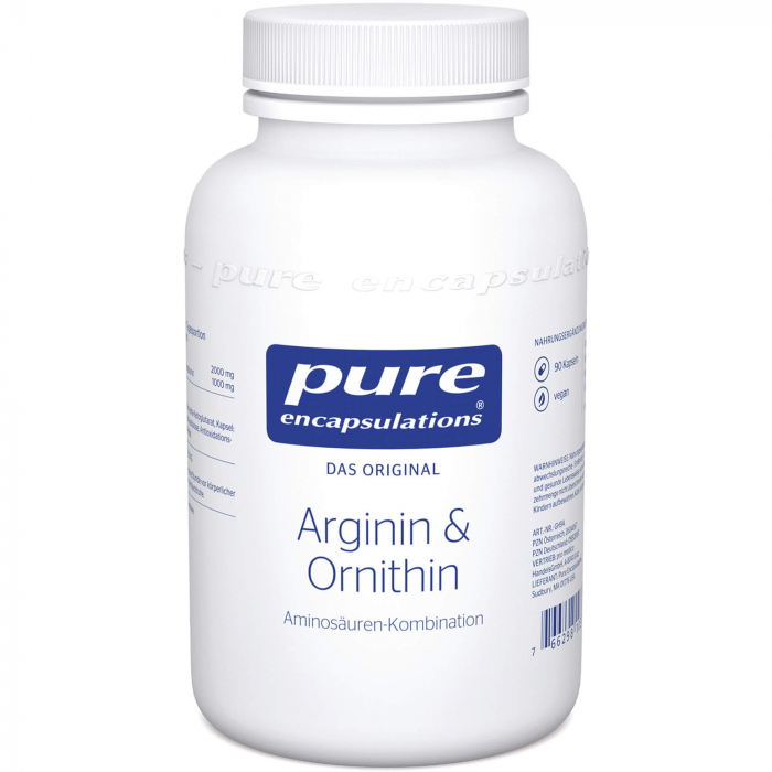 PURE ENCAPSULATIONS Arginin+Ornithin Kapseln 90 St