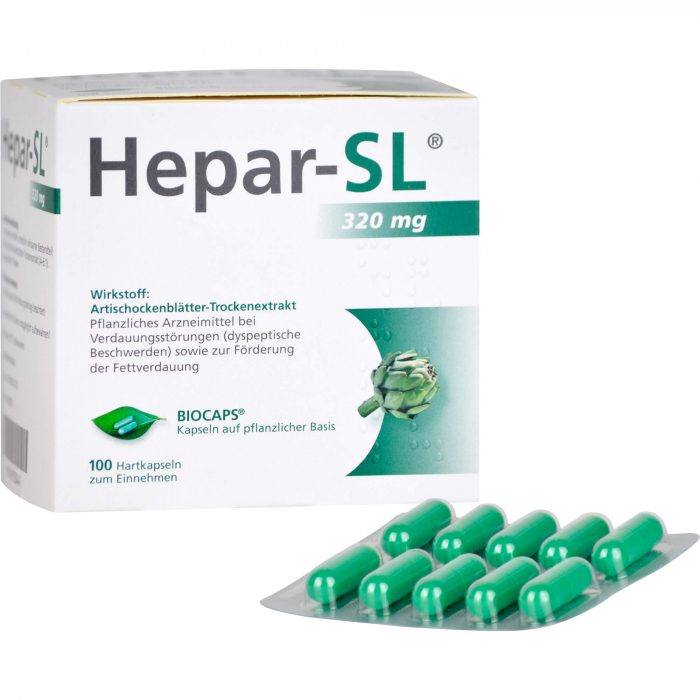 HEPAR-SL 320 mg Hartkapseln 100 St