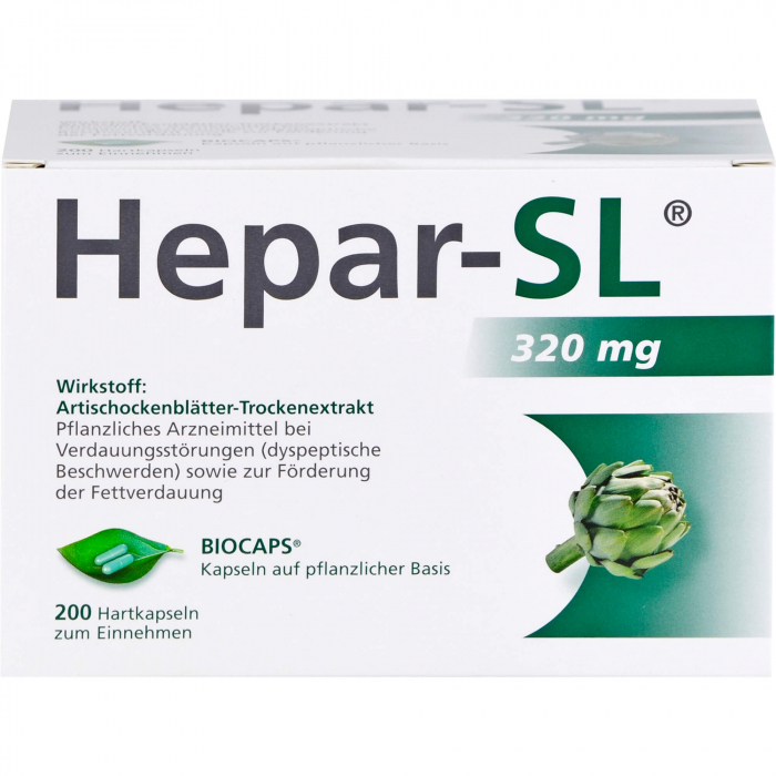 HEPAR-SL 320 mg Hartkapseln 200 St