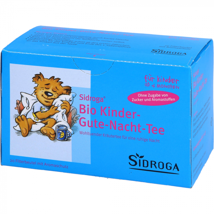 SIDROGA Bio Kinder-Gute-Nacht-Tee Filterbeutel 20X1.5 g