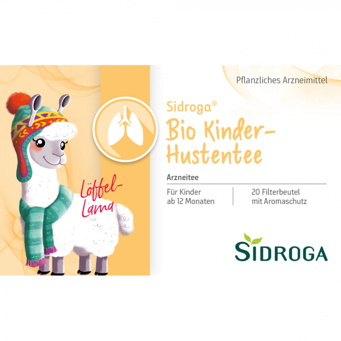 SIDROGA Bio Kinder-Hustentee Filterbeutel 20X1.5 g