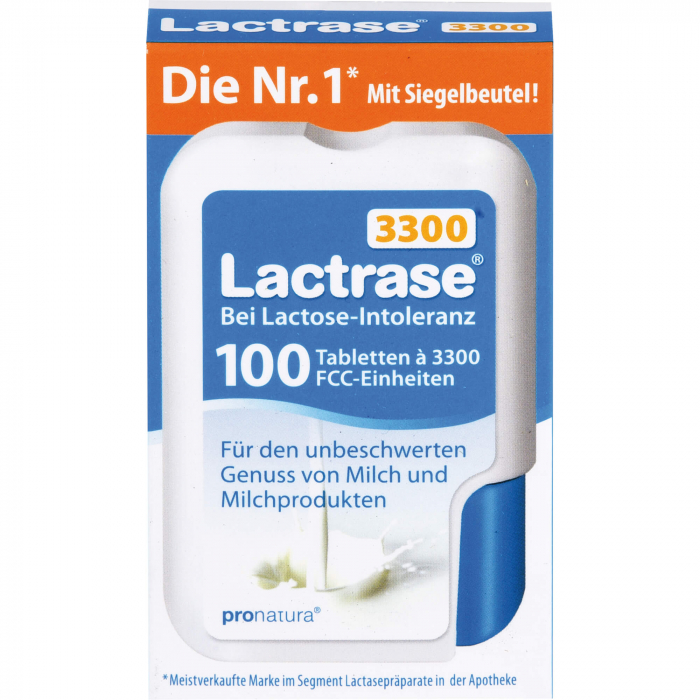 LACTRASE 3.300 FCC Tabletten im Klickspender 100 St