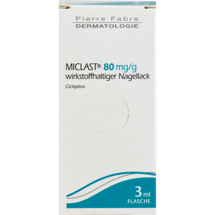 MICLAST 80 mg/g wirkstoffhaltiger Nagellack 3 ml