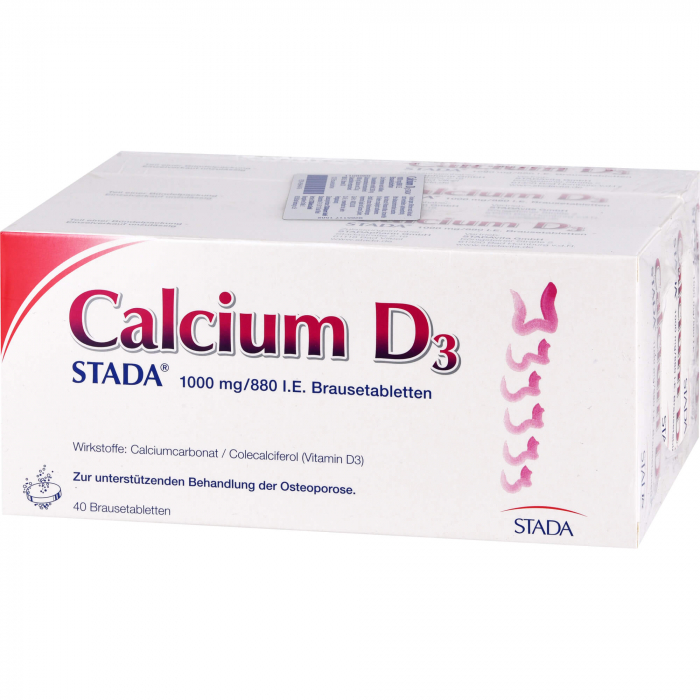 CALCIUM D3 STADA 1000 mg/880 I.E. Brausetabletten 120 St