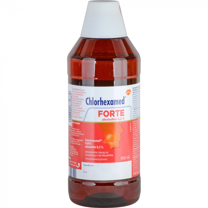CHLORHEXAMED FORTE alkoholfrei 0,2% Lösung 600 ml