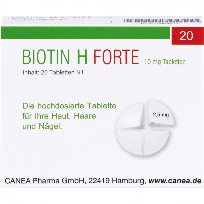 BIOTIN H forte Tabletten 20 St