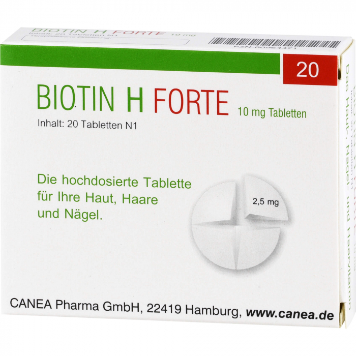 BIOTIN H forte Tabletten 20 St