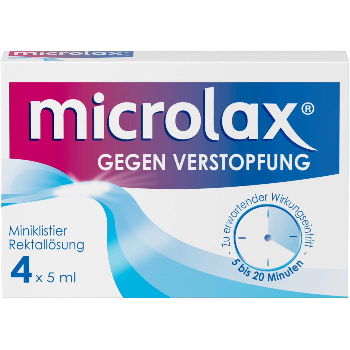MICROLAX Rektallösung Klistiere 4X5 ml