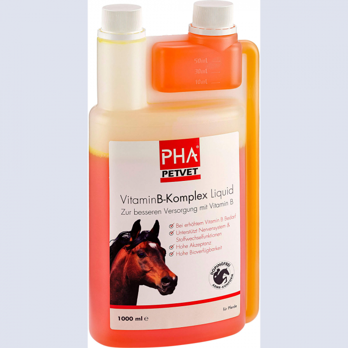 PHA Vitamin B Komplex Liquid f.Pferde 1000 ml