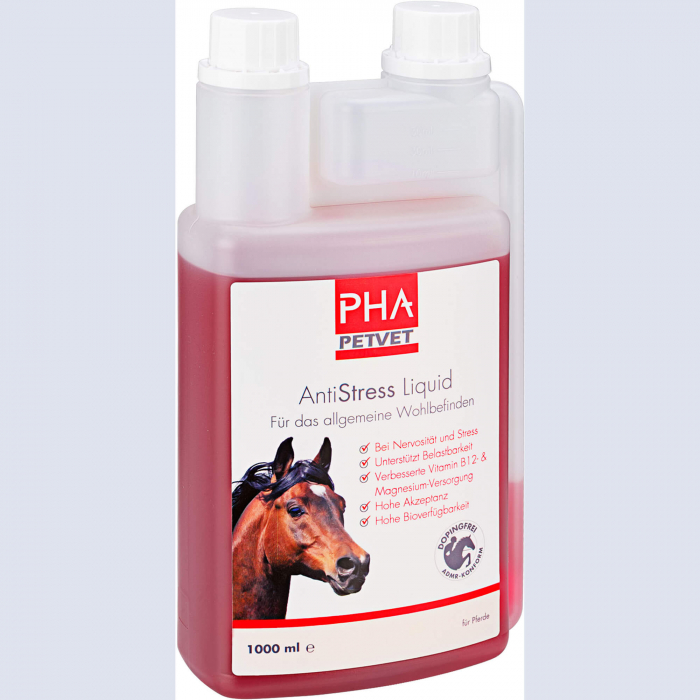 PHA AntiStress Liquid f.Pferde 1000 ml