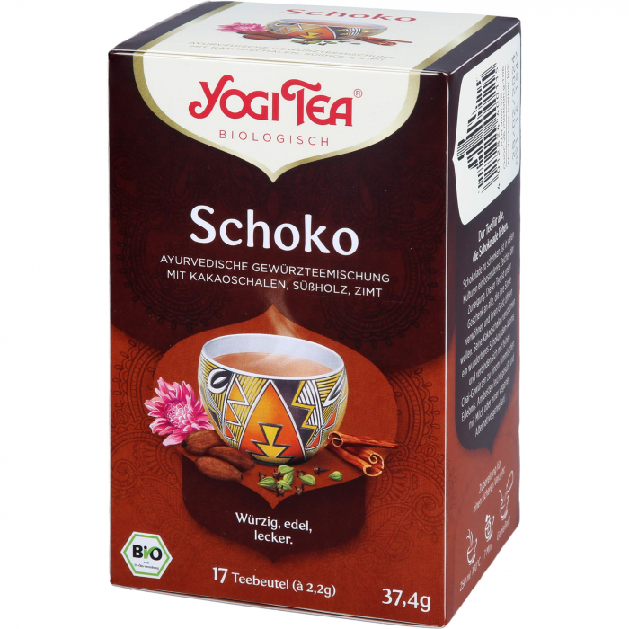 YOGI TEA Schoko Bio Filterbeutel 17X2.0 g