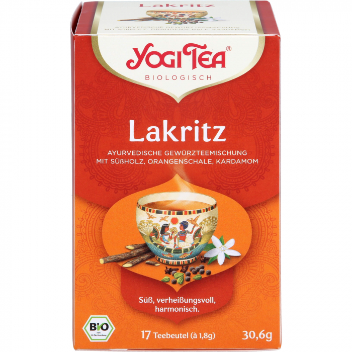 YOGI TEA Lakritz Bio Filterbeutel 17X1.8 g