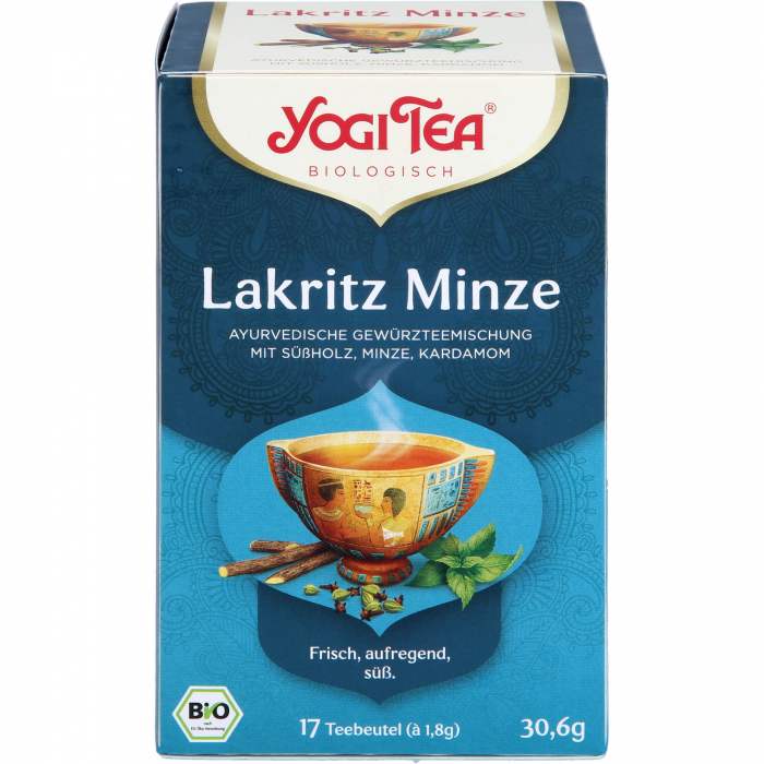 YOGI TEA Lakritz Minze Bio Filterbeutel 17X1.8 g