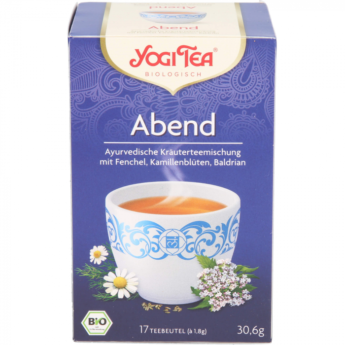 YOGI TEA Abend Tee Bio Filterbeutel 17X1.8 g