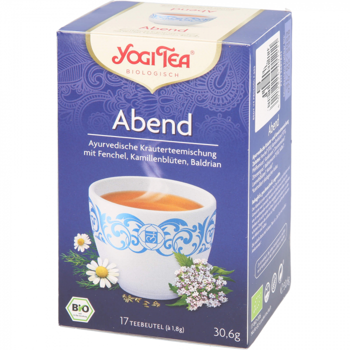 YOGI TEA Abend Tee Bio Filterbeutel 17X1.8 g