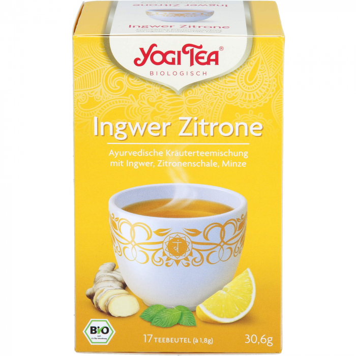 YOGI TEA Ingwer Zitrone Bio Filterbeutel 17X1.8 g