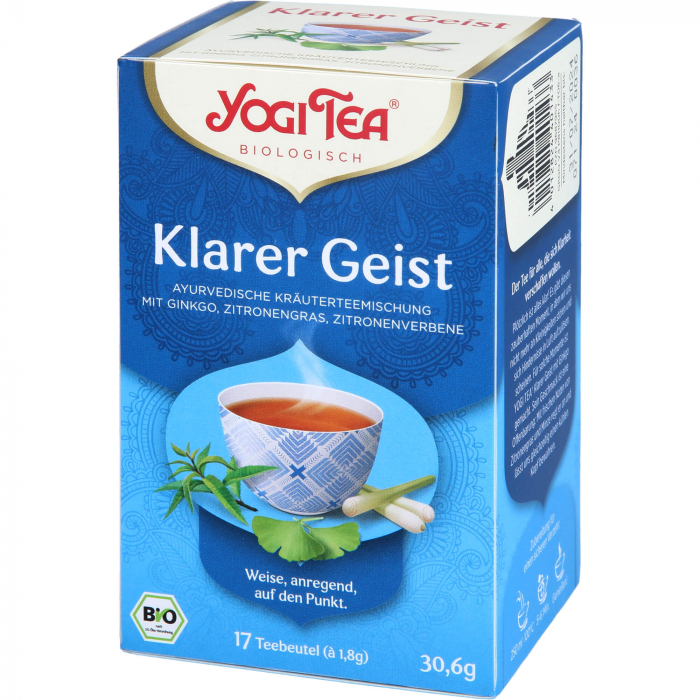 YOGI TEA Klarer Geist Bio Filterbeutel 17X1.8 g