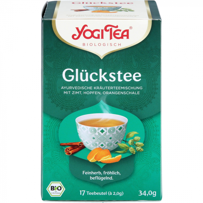 YOGI TEA Glückstee Bio Filterbeutel 17X1.8 g