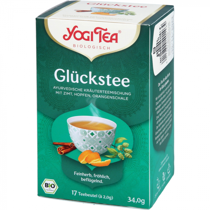 YOGI TEA Glückstee Bio Filterbeutel 17X1.8 g