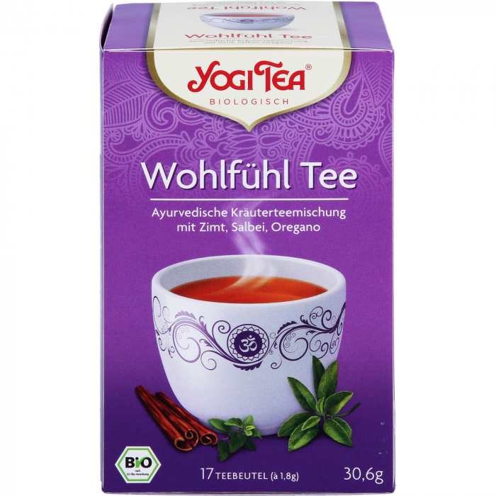 YOGI TEA Wohlfühl Tee Bio Filterbeutel 17X1.8 g