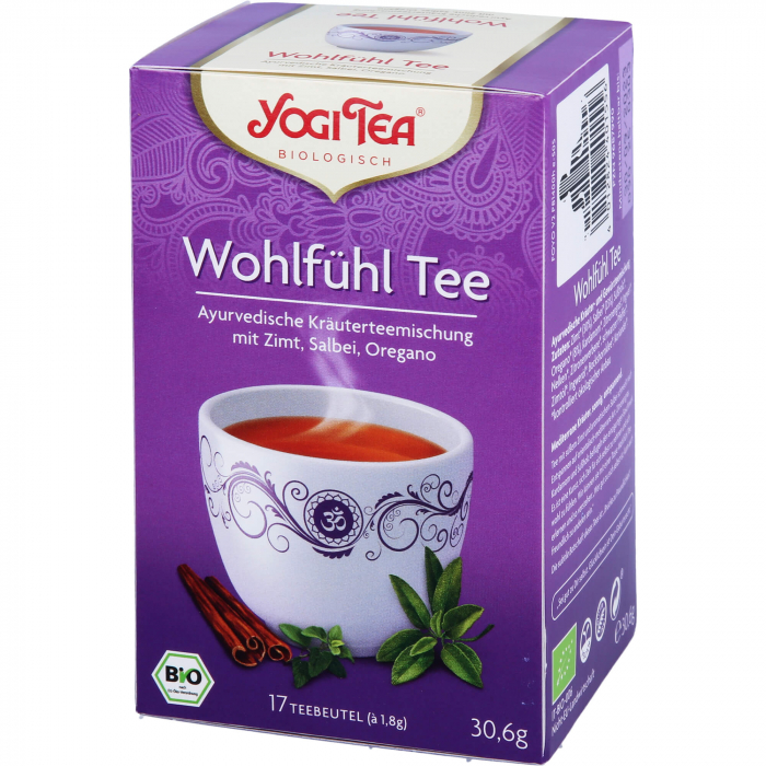 YOGI TEA Wohlfühl Tee Bio Filterbeutel 17X1.8 g