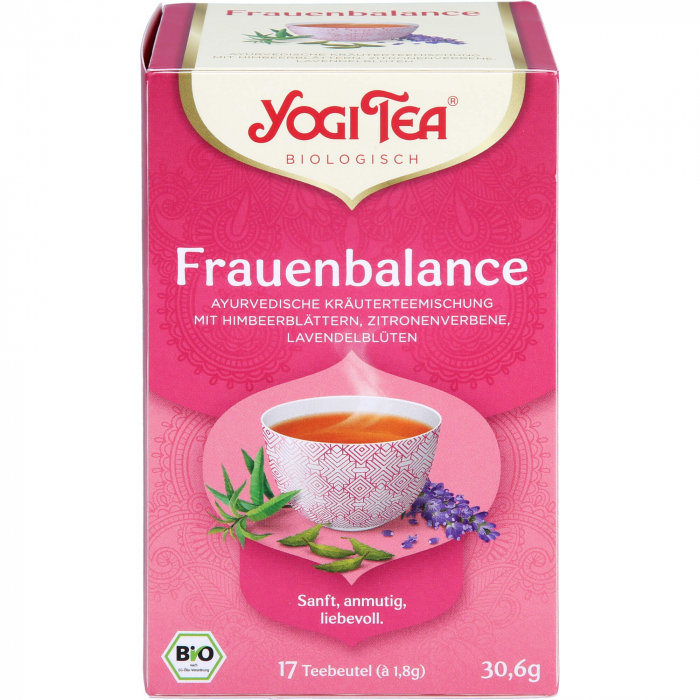 YOGI TEA Frauen Balance Bio Filterbeutel 17X1.8 g