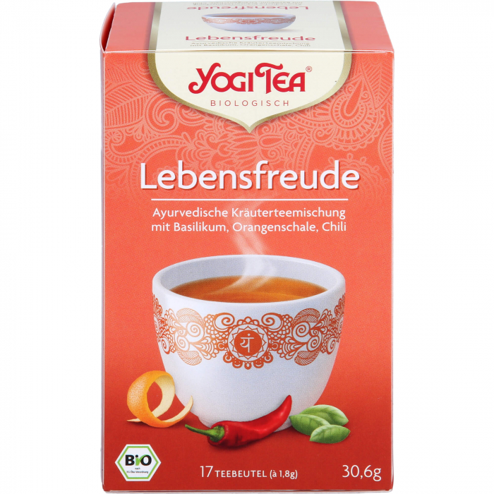 YOGI TEA Lebensfreude Bio Filterbeutel 17X1.8 g