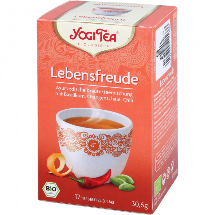 YOGI TEA Lebensfreude Bio Filterbeutel 17X1.8 g