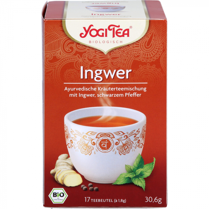 YOGI TEA Ingwer Bio Filterbeutel 17X1.8 g