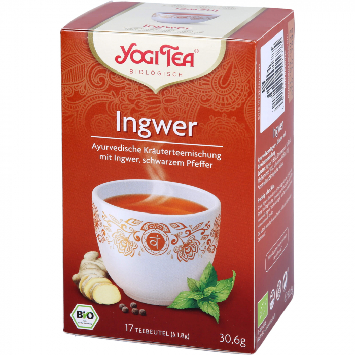 YOGI TEA Ingwer Bio Filterbeutel 17X1.8 g