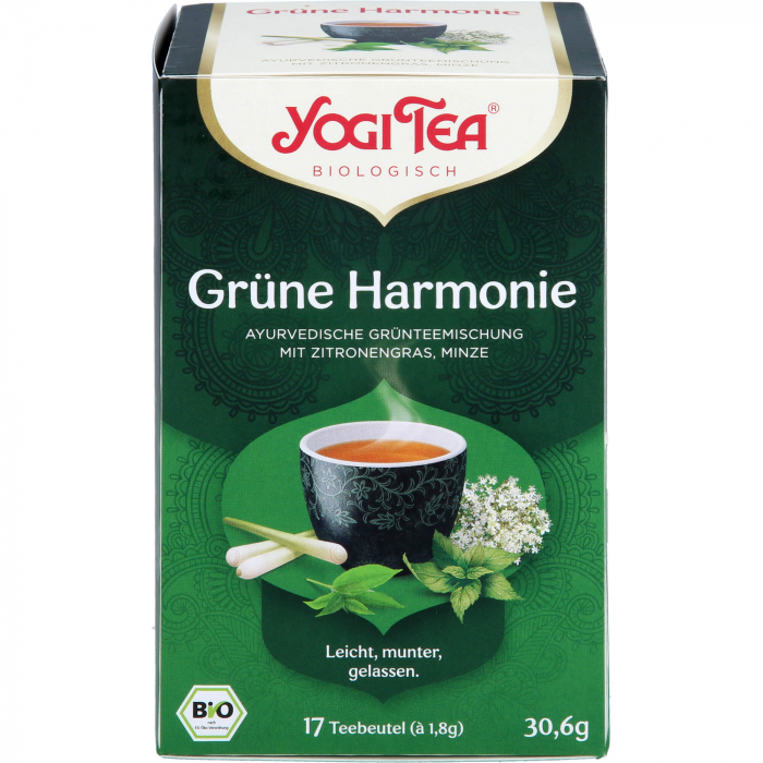 YOGI TEA Grüne Harmonie Bio Filterbeutel 17X1.8 g