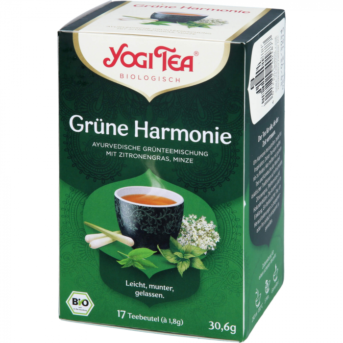 YOGI TEA Grüne Harmonie Bio Filterbeutel 17X1.8 g