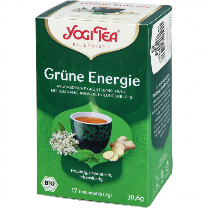 YOGI TEA Grüne Energie Bio Filterbeutel 17X1.8 g