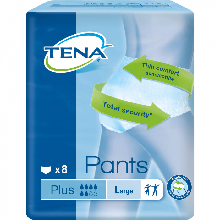 TENA PANTS Plus L bei Inkontinenz 4X8 St
