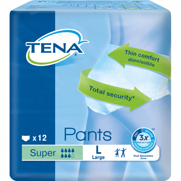 TENA PANTS Super L ConfioFit Einweghose 4X12 St