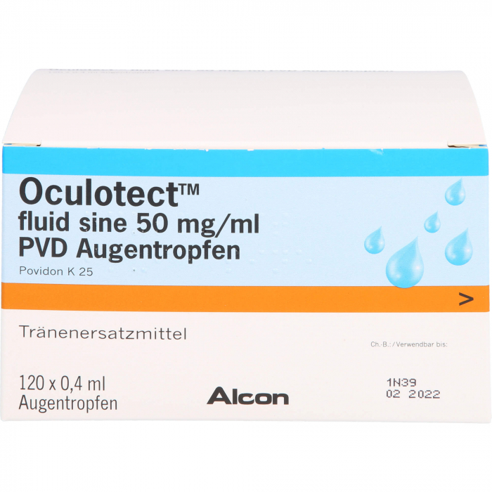 OCULOTECT fluid sine PVD Augentropfen 120X0.4 ml