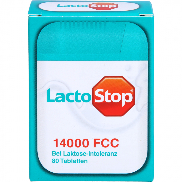 LACTOSTOP 14.000 FCC Tabletten Spender 80 St