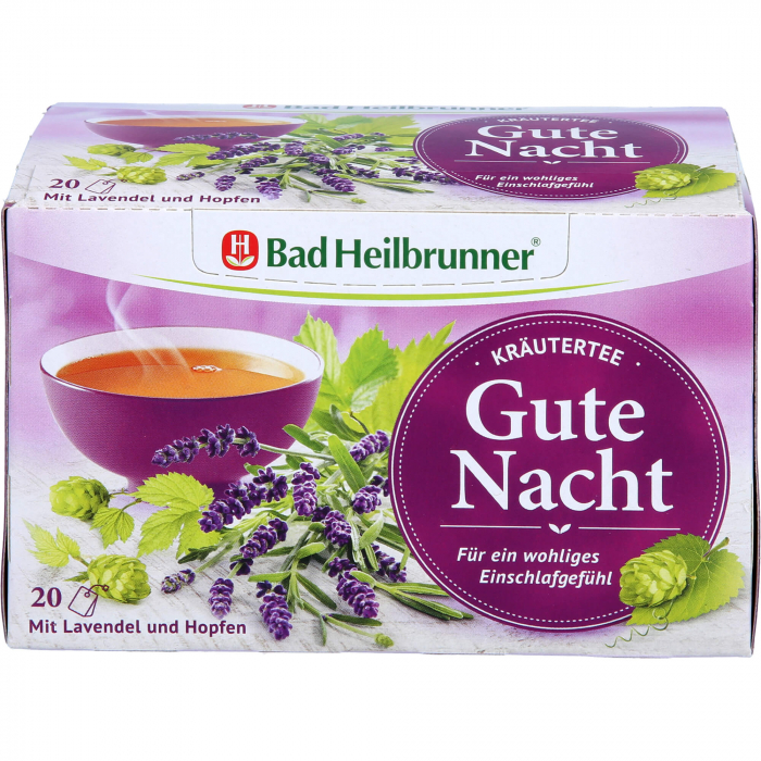 BAD HEILBRUNNER Kräutertee Gute Nacht Filterbeutel 20 St