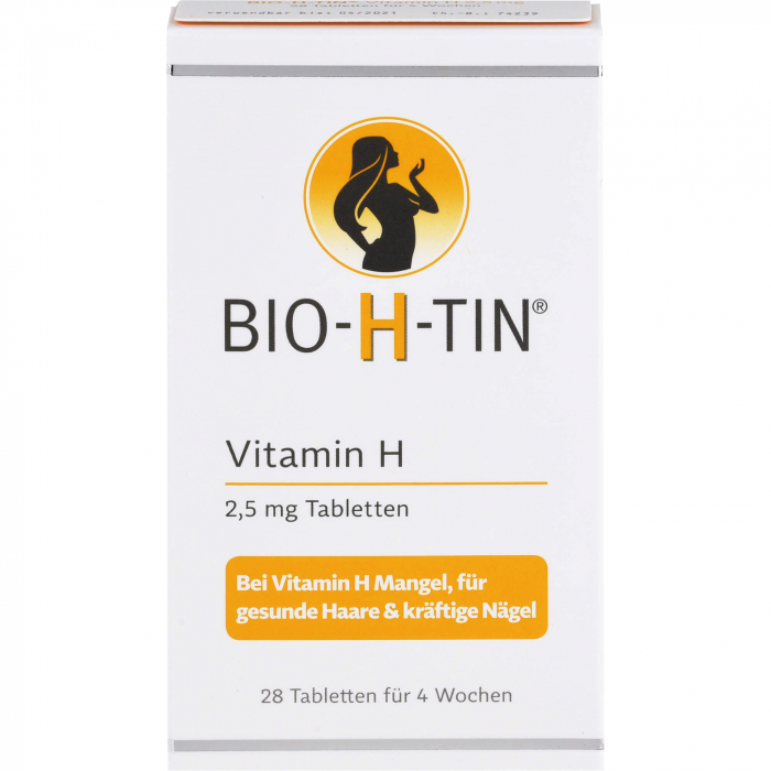 BIO-H-TIN Vitamin H 2,5 mg für 4 Wochen Tabletten 28 St