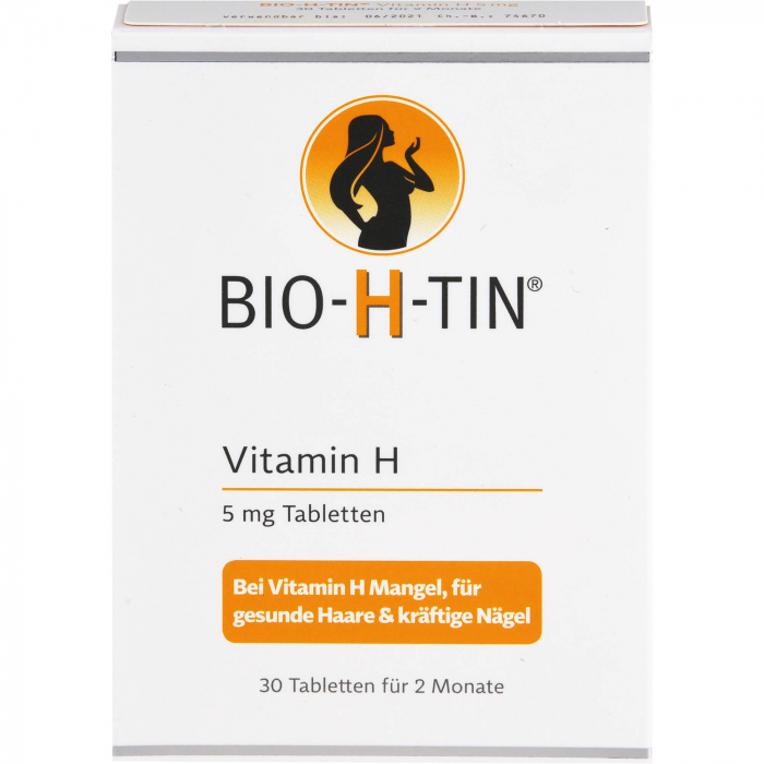 BIO-H-TIN Vitamin H 5 mg für 2 Monate Tabletten 30 St