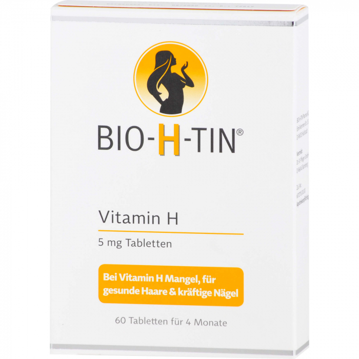 BIO-H-TIN Vitamin H 5 mg für 4 Monate Tabletten 60 St